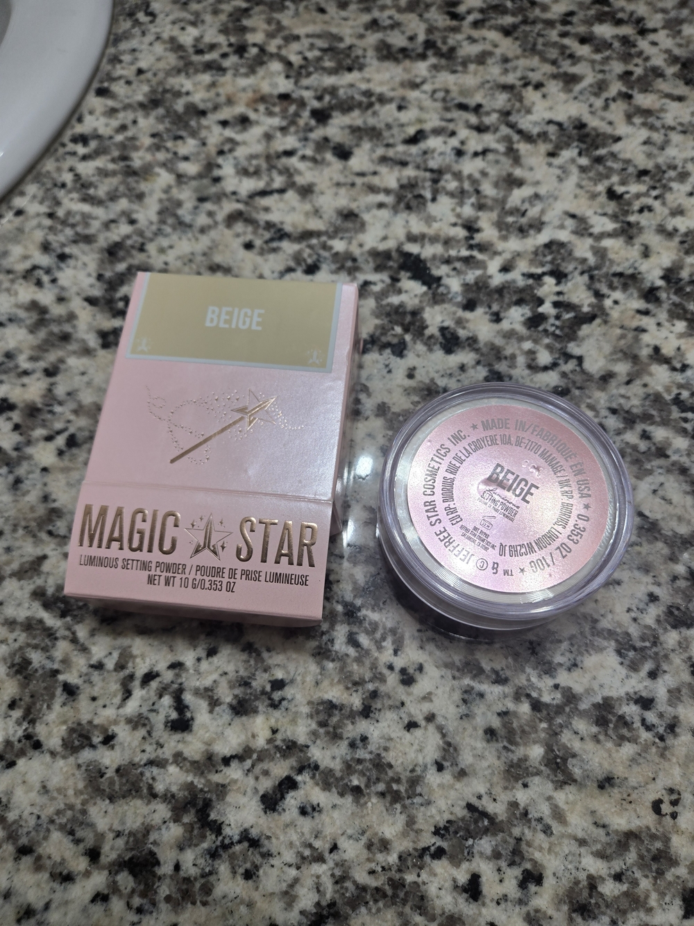 Jeffree Star Cosmetics Magic Star Setting Powder in Beige